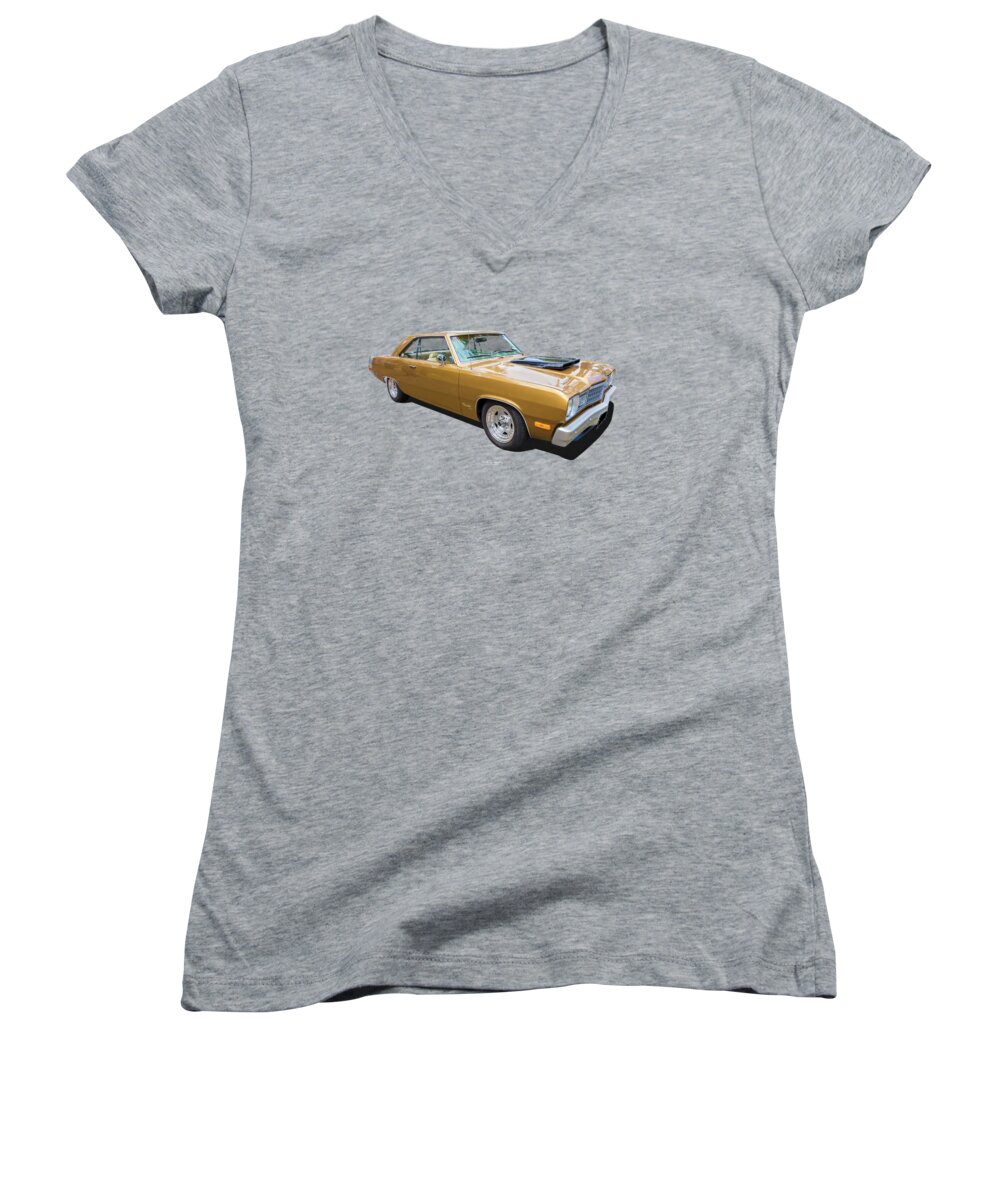 Car Women's V-Neck featuring the photograph Scamp by Keith Hawley