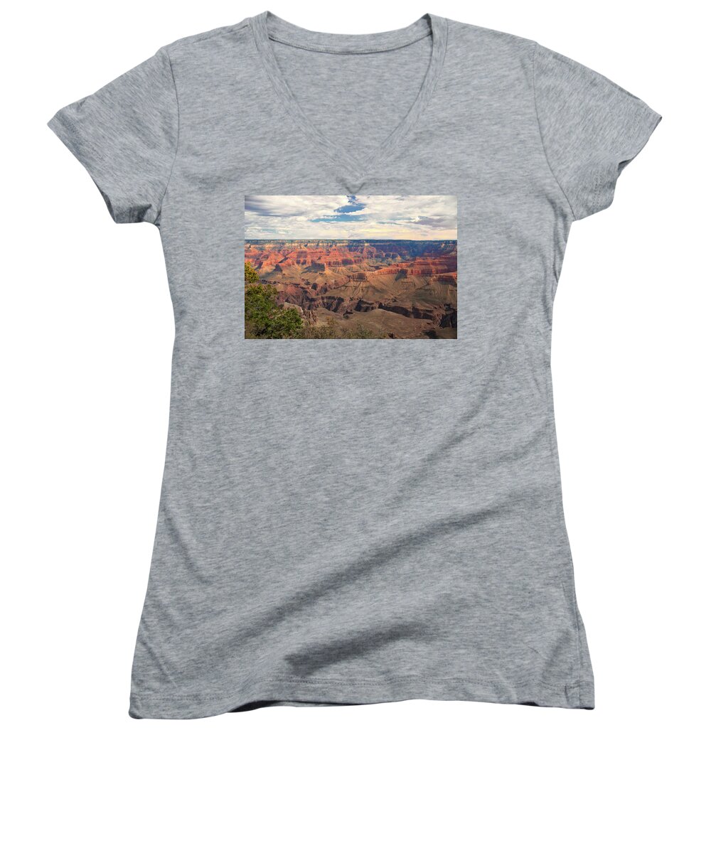 Colorado River And Its Tributaries Women's V-Neck featuring the photograph The natives holy site by Nick Mares