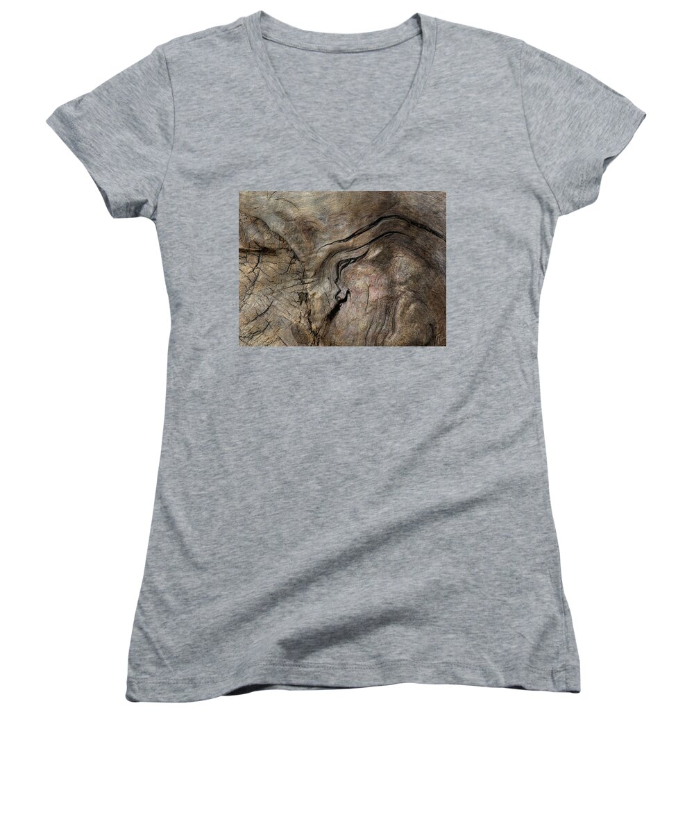 Trees Women's V-Neck featuring the photograph Tree Memories # 23 by Ed Hall