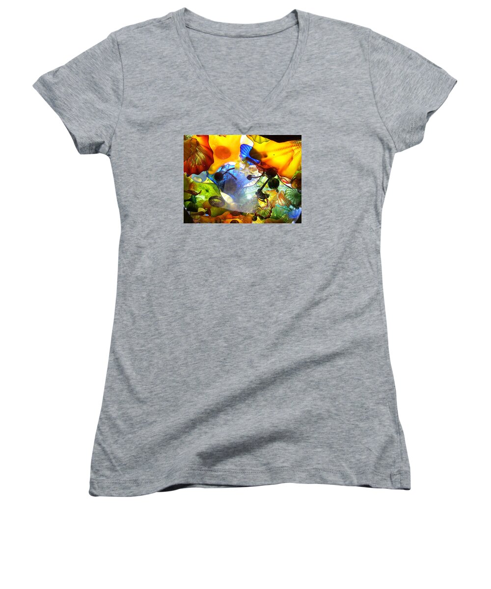 Photo Women's V-Neck featuring the photograph Untitled by Melinda Dare Benfield