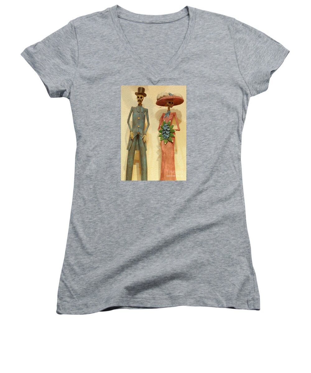 Travel Women's V-Neck featuring the photograph We by Anna Duyunova