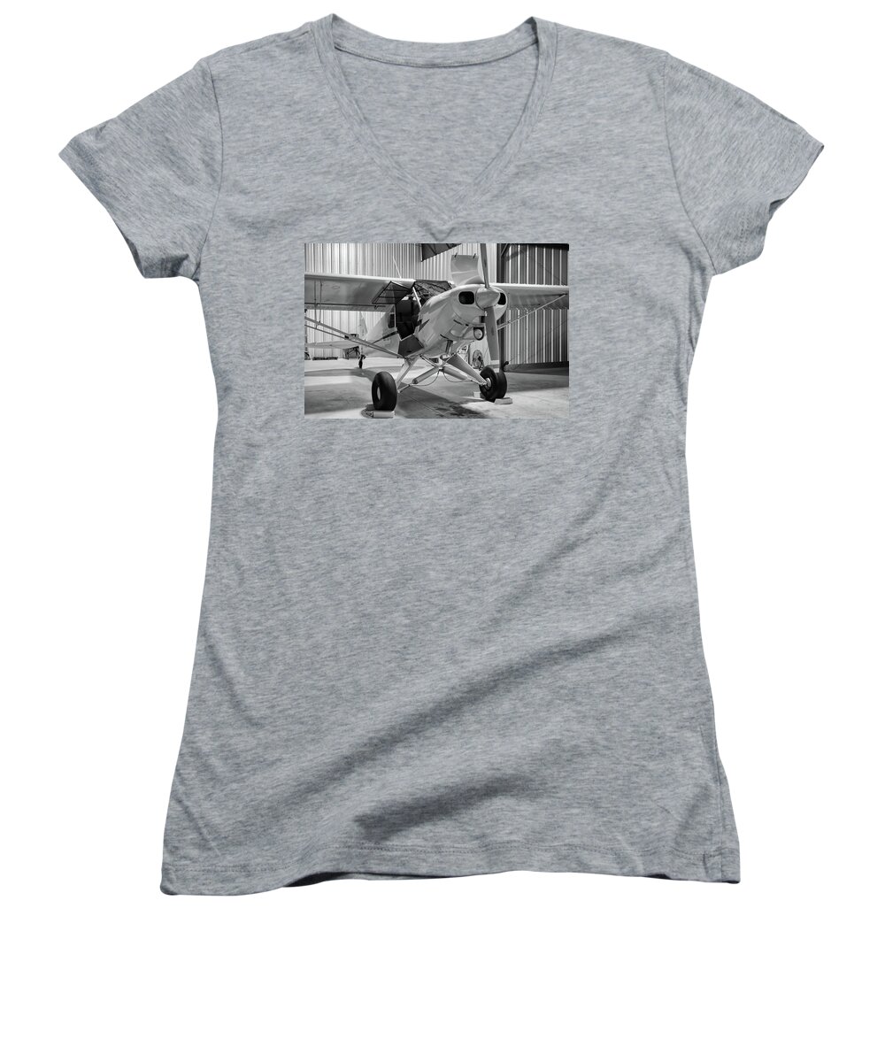Piper Women's V-Neck featuring the photograph Pre-Dawn TLC by Chris Buff