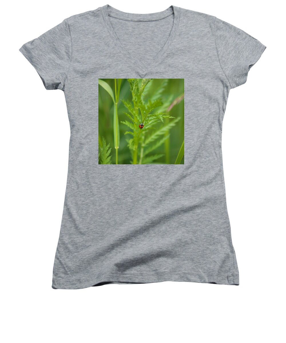 Summer Women's V-Neck featuring the photograph Summer by Jeanette Rode Dybdahl