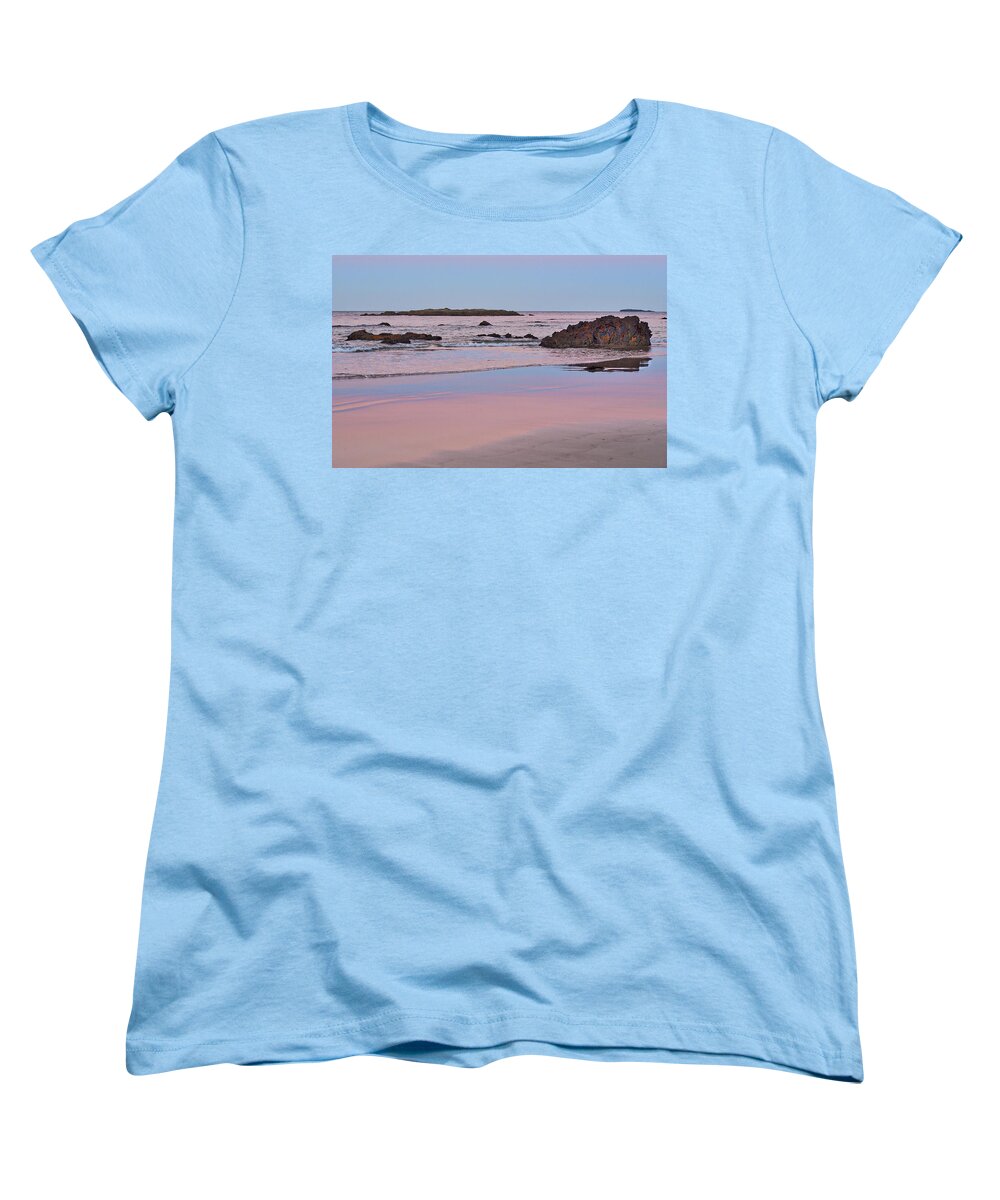 Australia Women's T-Shirt (Standard Fit) featuring the photograph Sunset - Denhams Beach - Australia by Steven Ralser