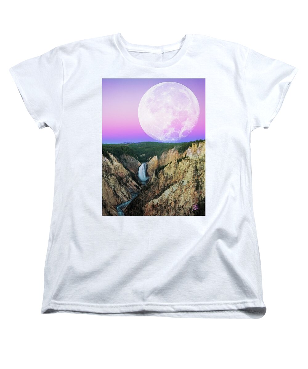 5dsr Women's T-Shirt (Standard Fit) featuring the photograph My Purple Dream by Edgars Erglis