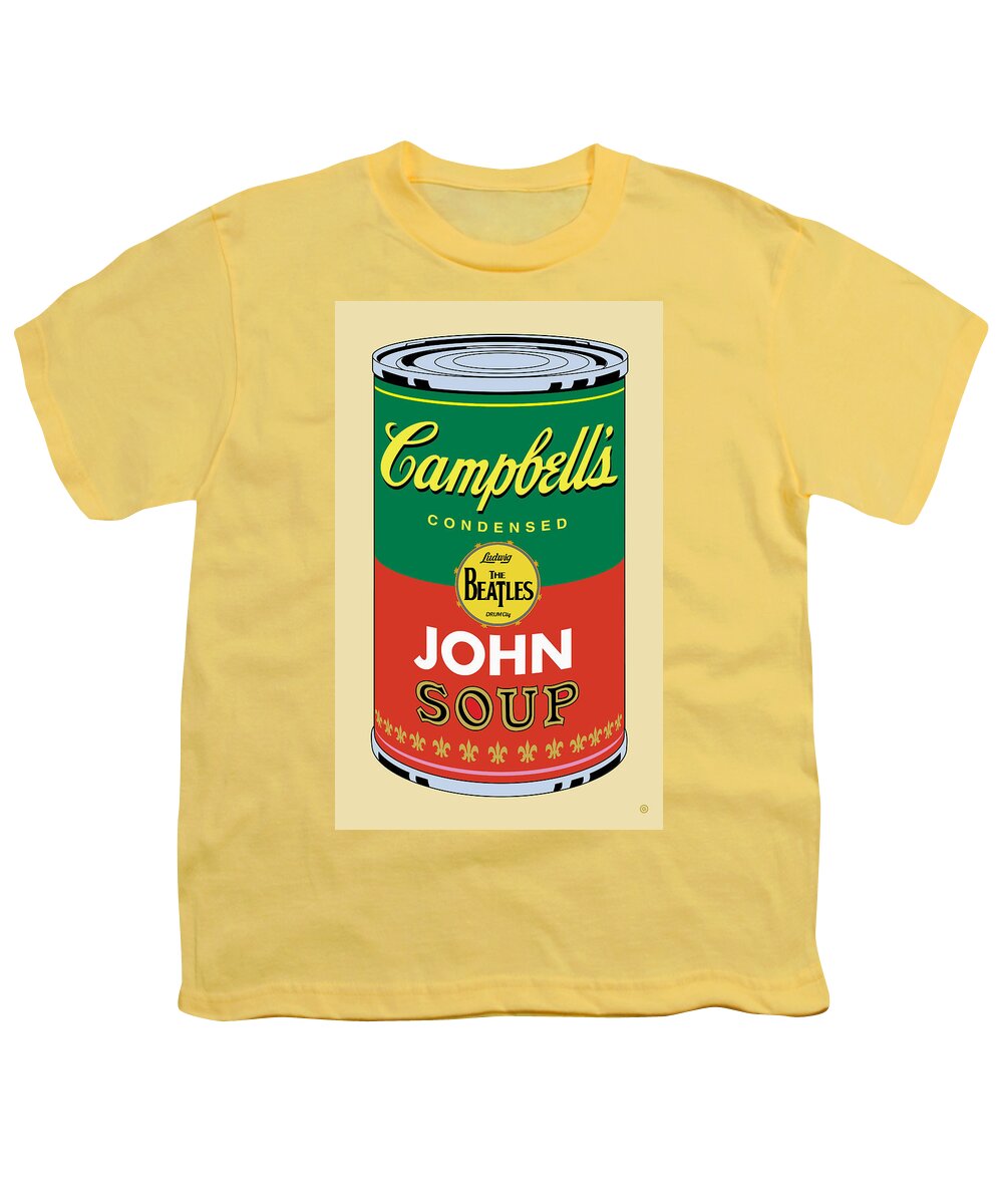 Digital Youth T-Shirt featuring the digital art John by Gary Grayson