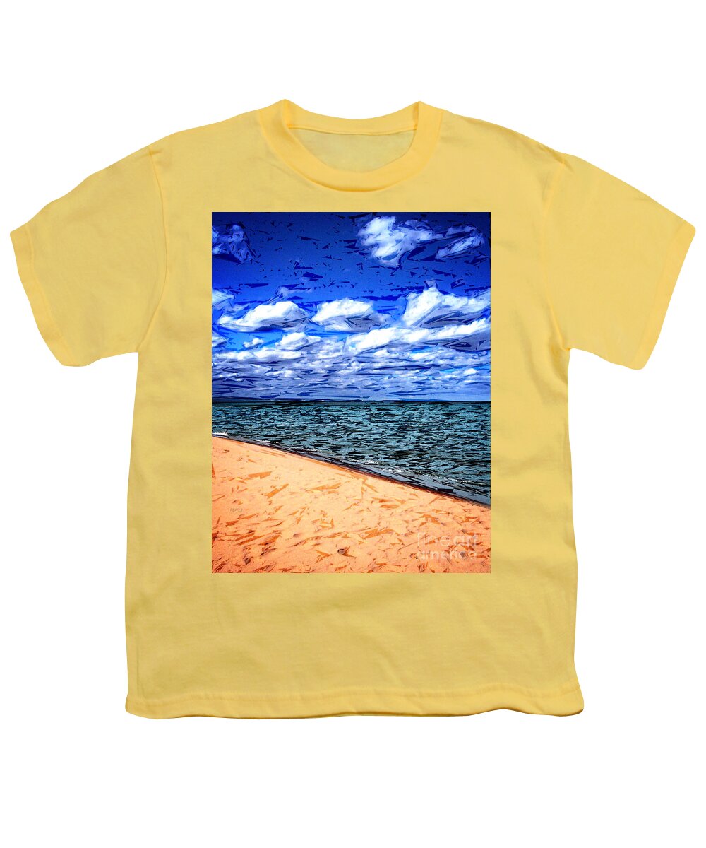 Lake Superior Youth T-Shirt featuring the photograph Shores of Lake Superior by Phil Perkins