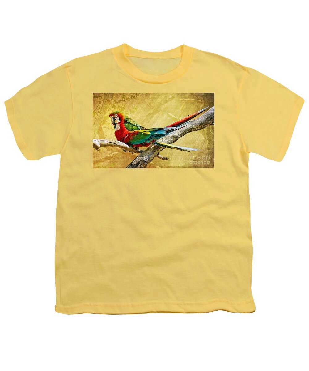 Parrot Youth T-Shirt featuring the photograph Sweet Sweet Love by Lois Bryan