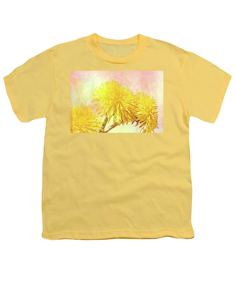 Flowers Youth T-Shirt featuring the photograph Three Simple Things by Bob Orsillo