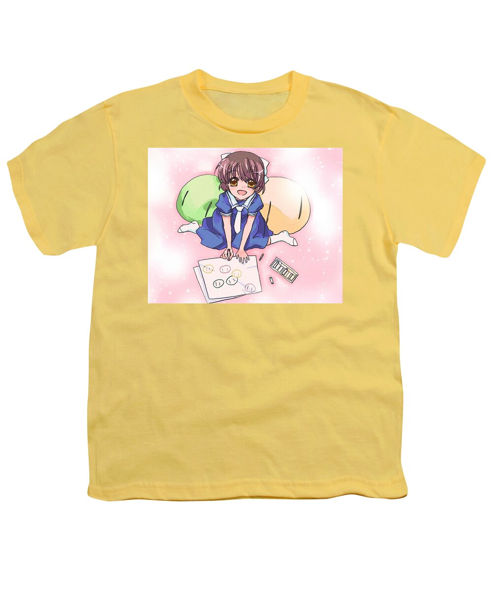 Clannad Youth T-Shirt featuring the digital art Clannad #35 by Super Lovely