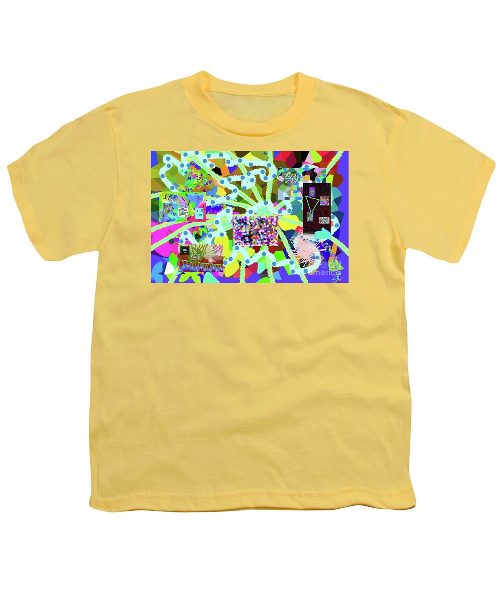 Walter Paul Bebirian Youth T-Shirt featuring the digital art 6-19-2015eabcdefghijkl by Walter Paul Bebirian