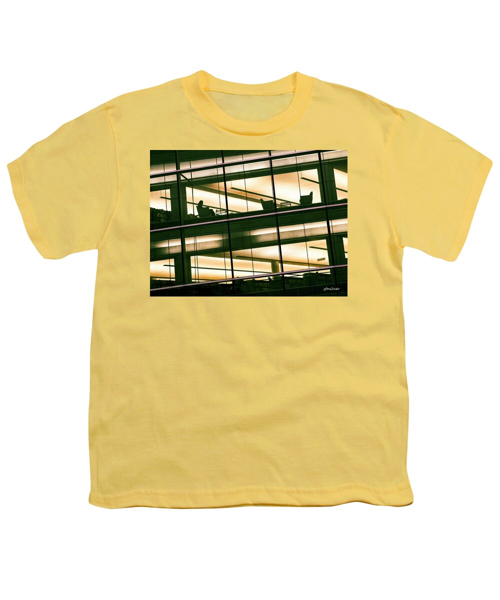 Buildings Youth T-Shirt featuring the photograph Alone In The Temple by Steven Milner