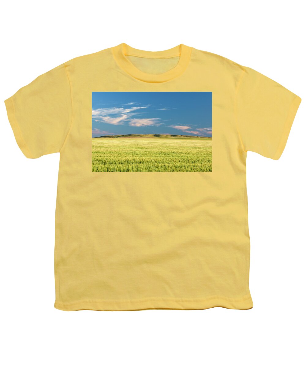 Prairie Youth T-Shirt featuring the photograph Mystical Field by Todd Klassy