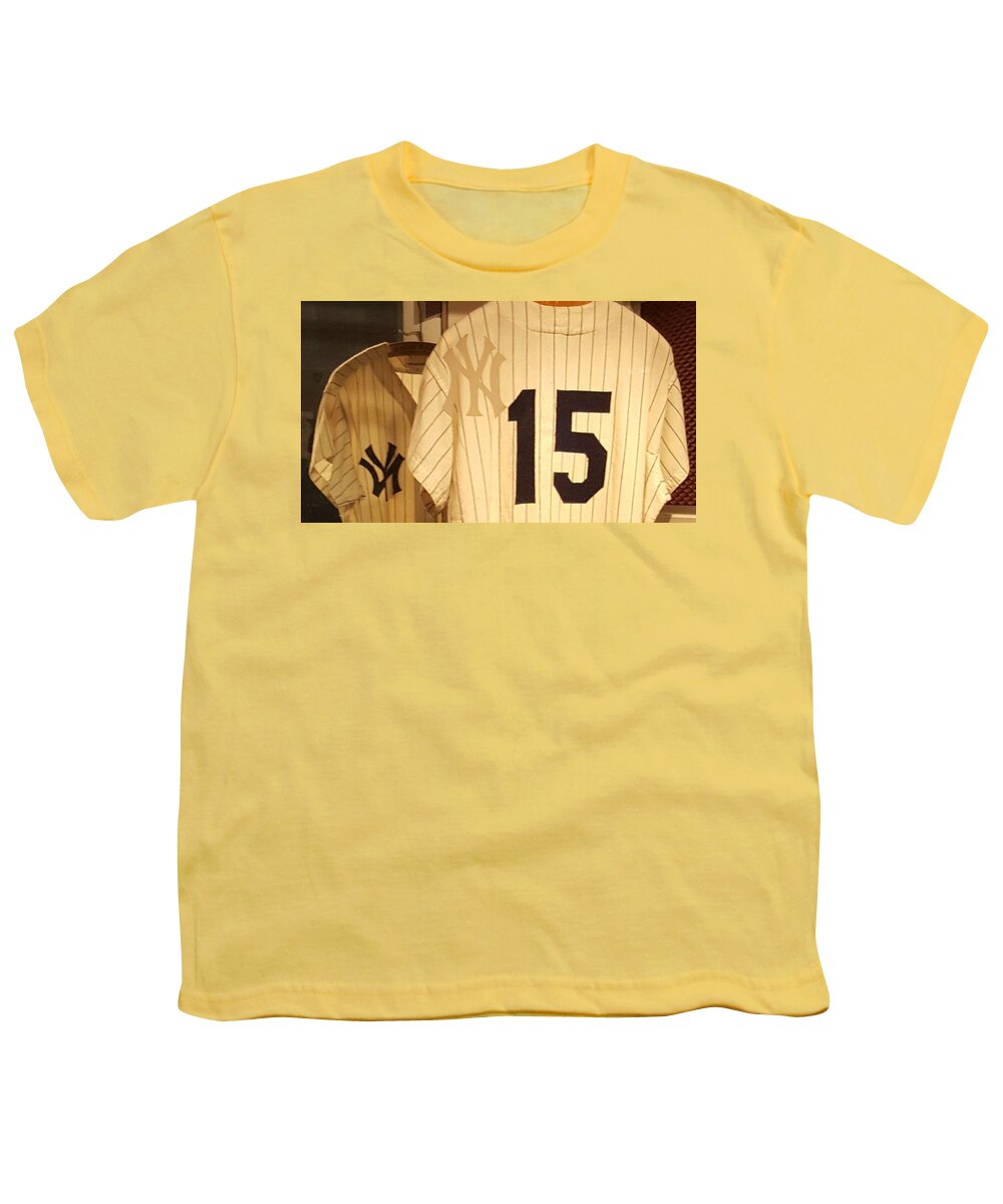 Thuman Munson Youth T-Shirt featuring the photograph Thurman Munson 15 by Rob Hans