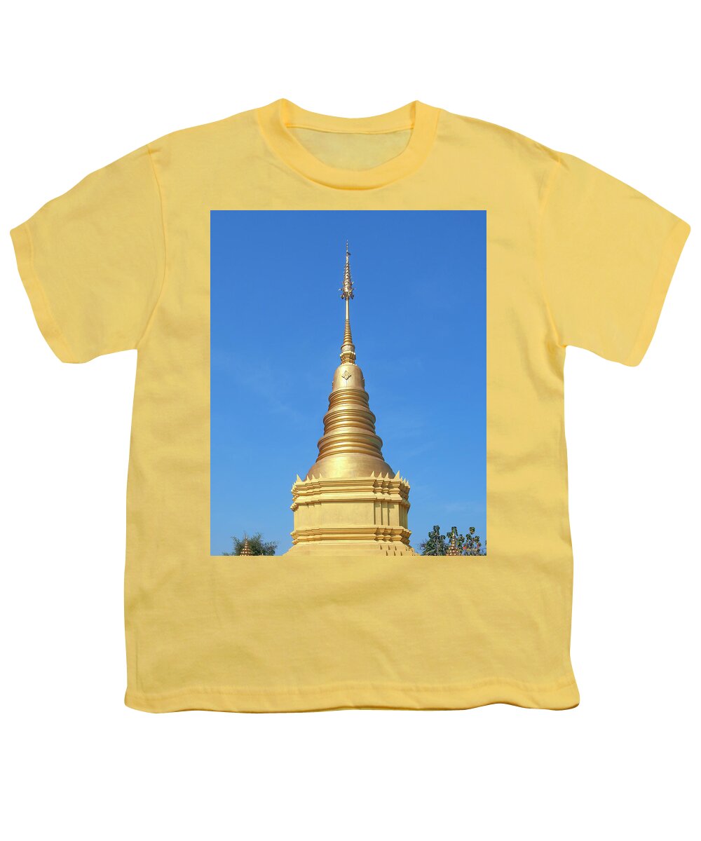 Scenic Youth T-Shirt featuring the photograph Wat Si Chum Phra That Chedi Pinnacle DTHLU0129 by Gerry Gantt