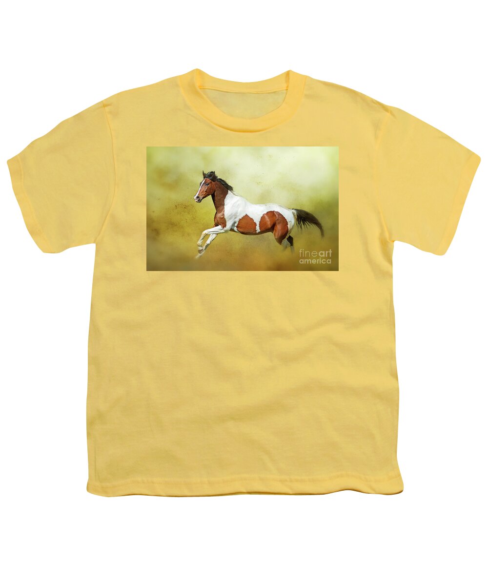Nina Stavlund Youth T-Shirt featuring the photograph Equine... by Nina Stavlund