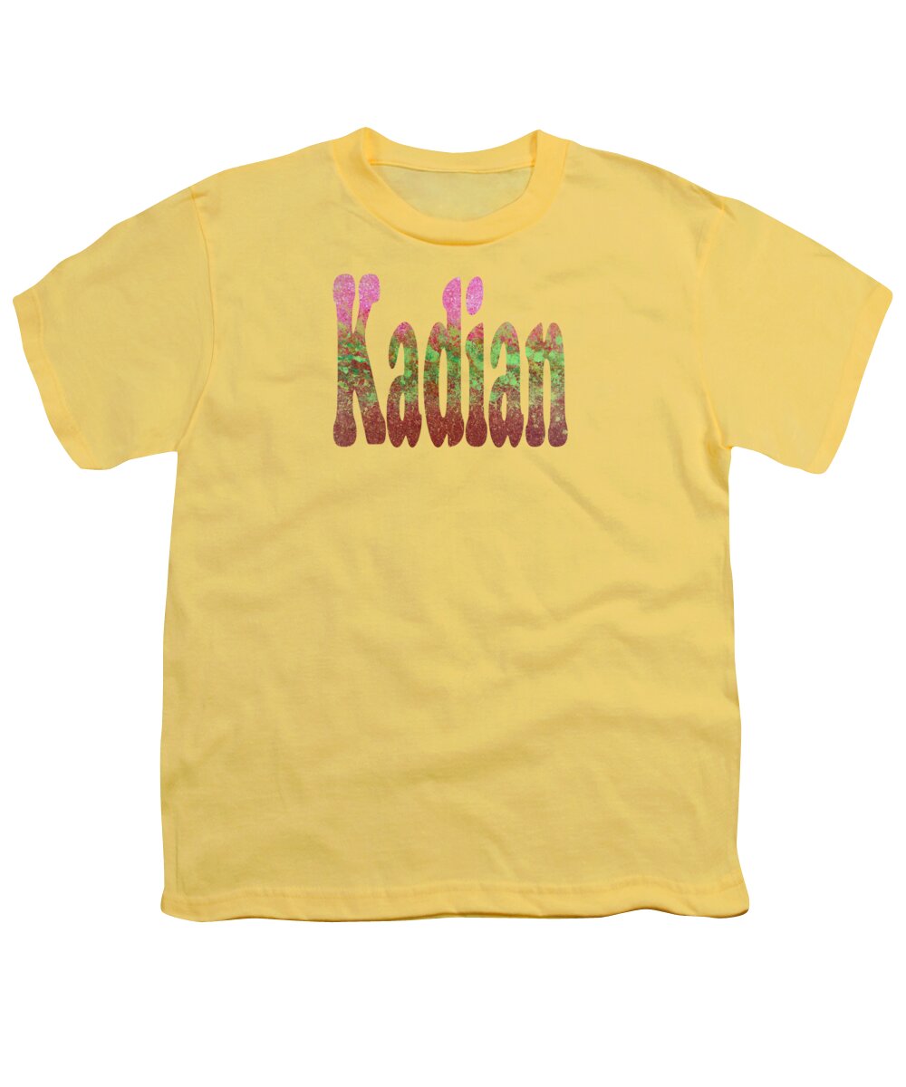 Kadian Youth T-Shirt featuring the digital art Kadian by Corinne Carroll