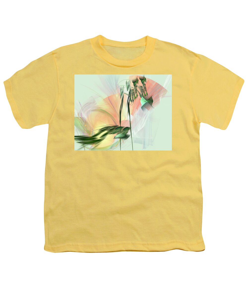 Oriental Youth T-Shirt featuring the digital art Oriental Melody by Ilia -