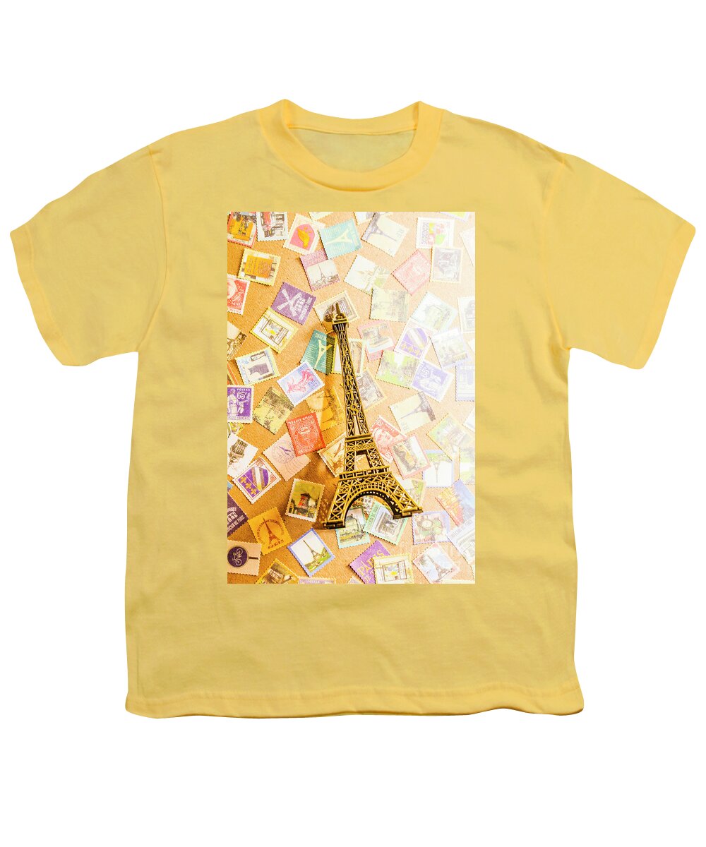 Eiffel Tower Youth T-Shirt featuring the photograph Tower of Eiffel by Jorgo Photography