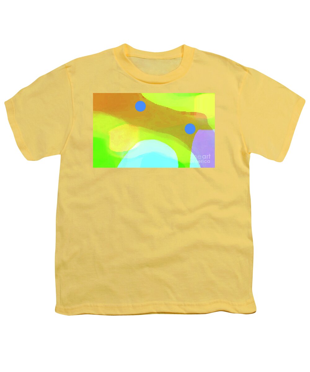 Walter Paul Bebirian: The Bebirian Art Collection Youth T-Shirt featuring the digital art 8-12-2010abcdefghijklmn by Walter Paul Bebirian