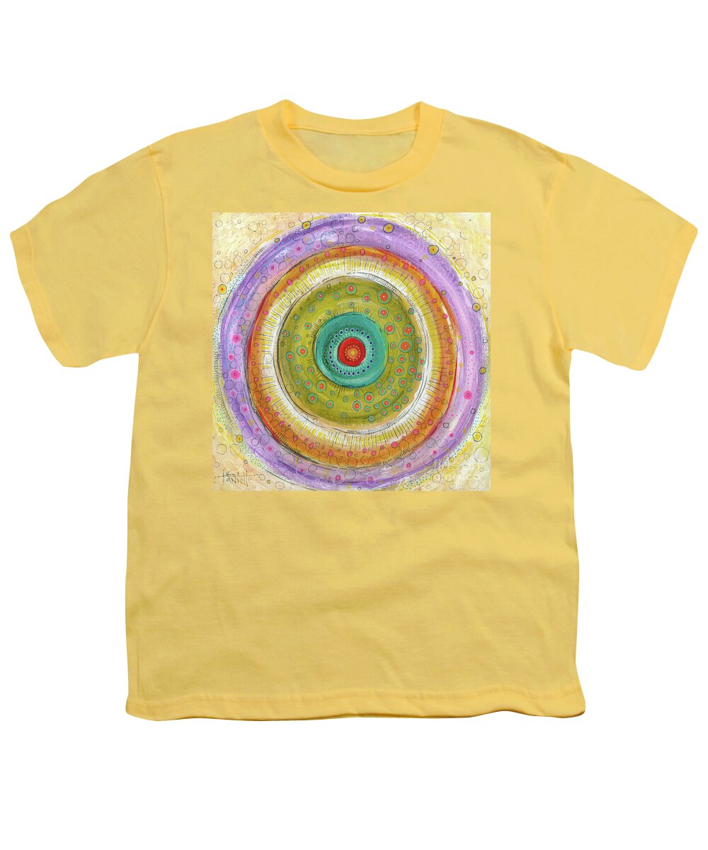 Healing Youth T-Shirt featuring the painting I Am Healing by Tanielle Childers