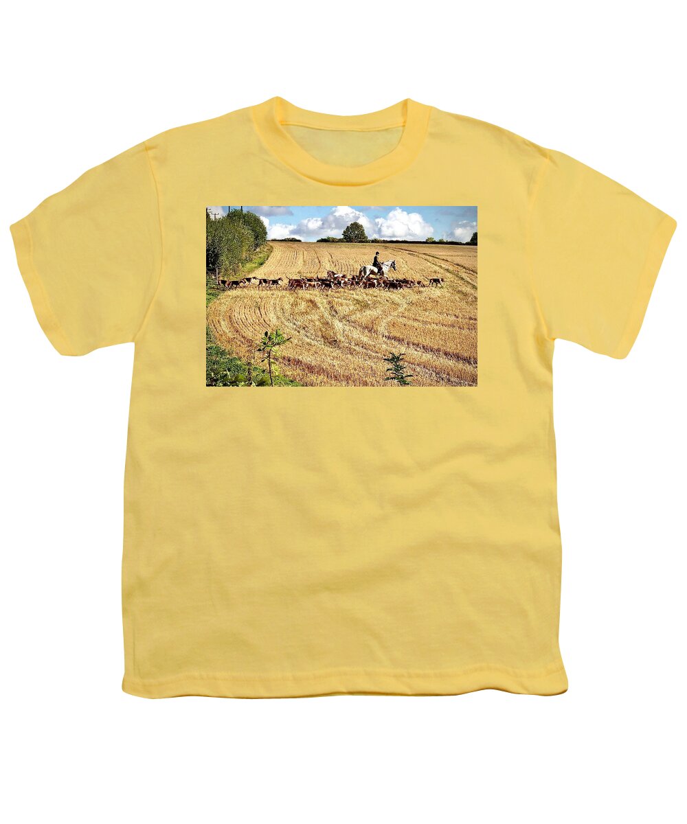 Hunt Youth T-Shirt featuring the photograph The Hunt by Gordon James