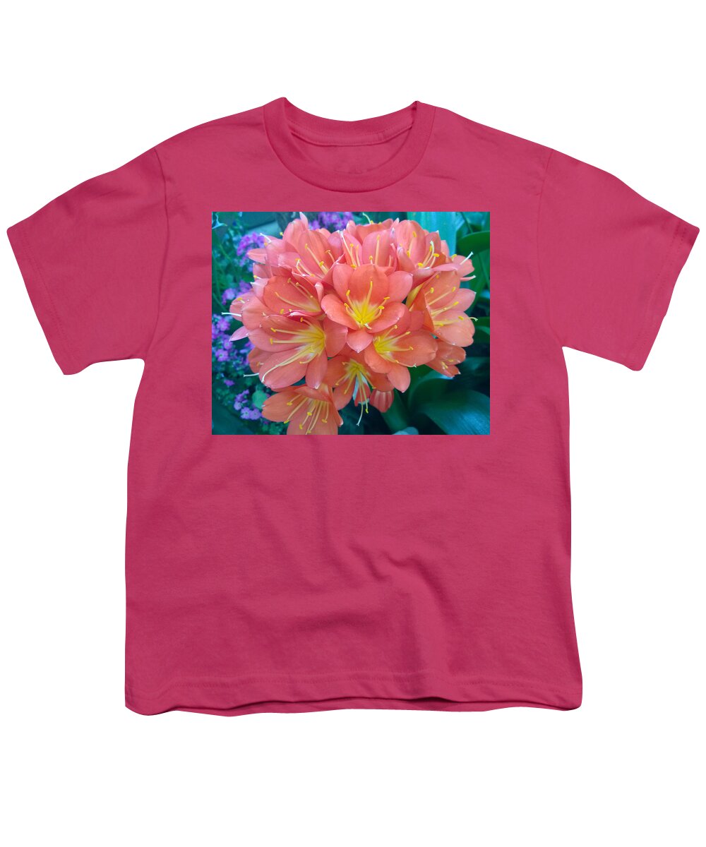 Orange Youth T-Shirt featuring the photograph Orange Bouquet by Claudia Goodell