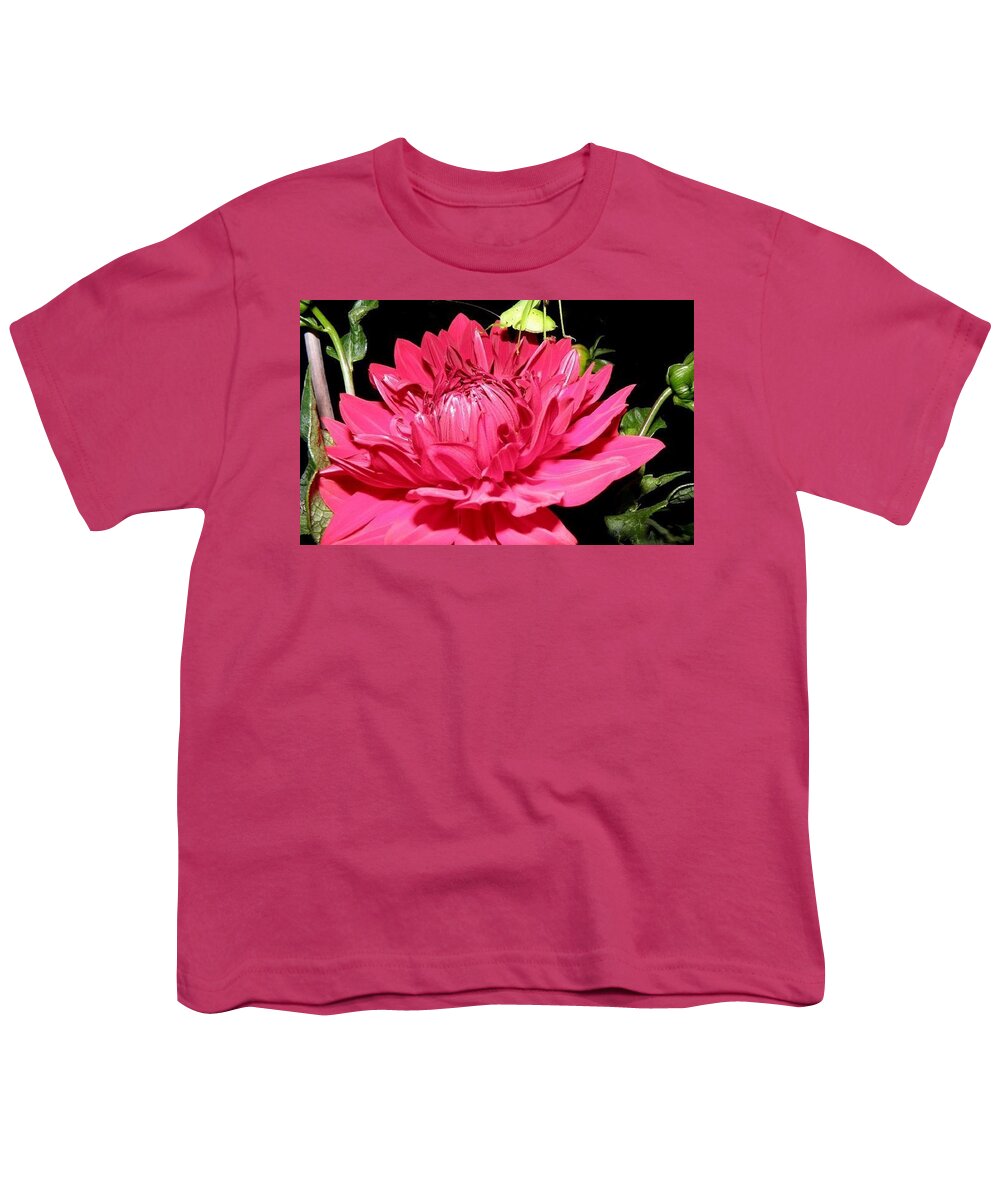 Dahlia Youth T-Shirt featuring the photograph I have a friend by Kim Galluzzo