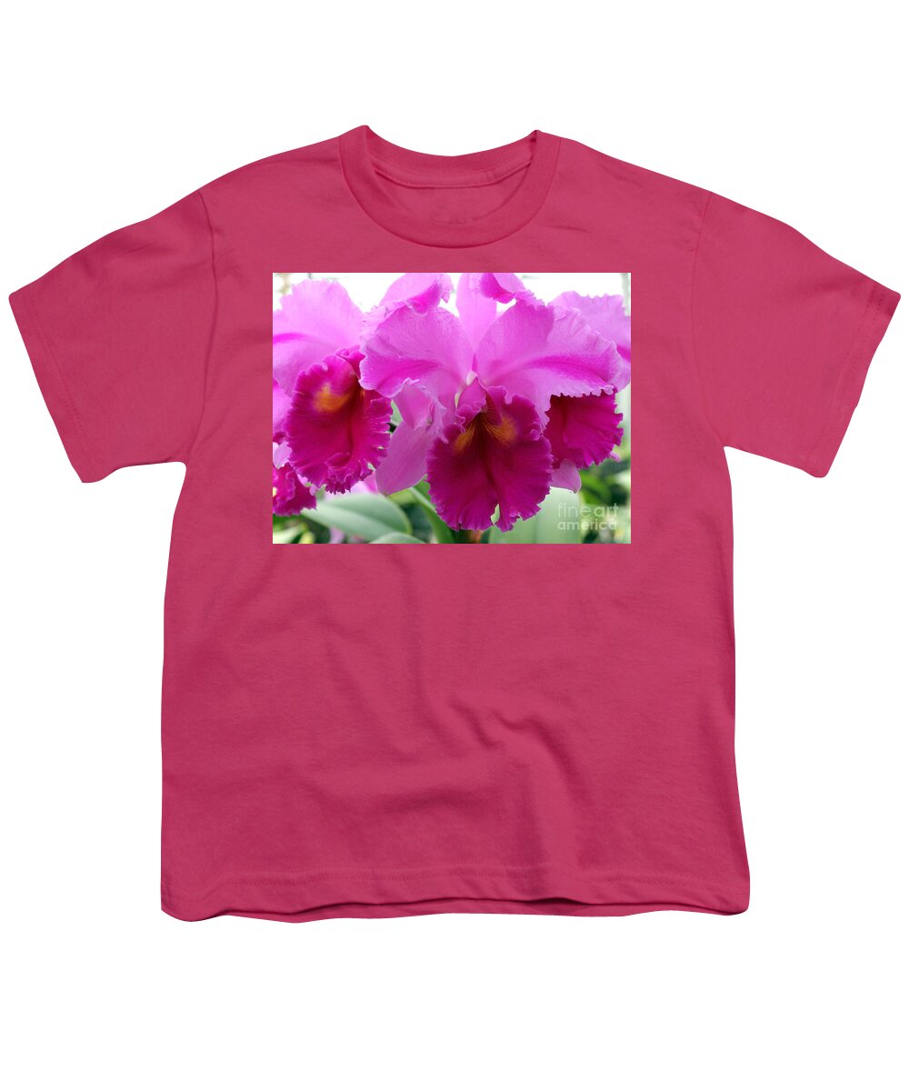 Purple Youth T-Shirt featuring the photograph Purple explosion by Debbie Hart