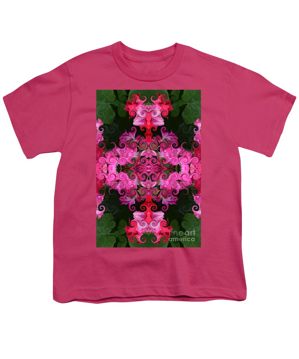 Rose Youth T-Shirt featuring the photograph Rose Abstract by Beverly Shelby