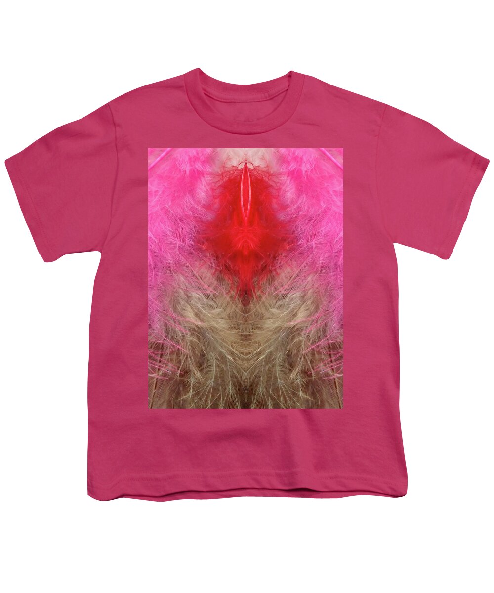  Youth T-Shirt featuring the photograph Pinky by Lorella Schoales