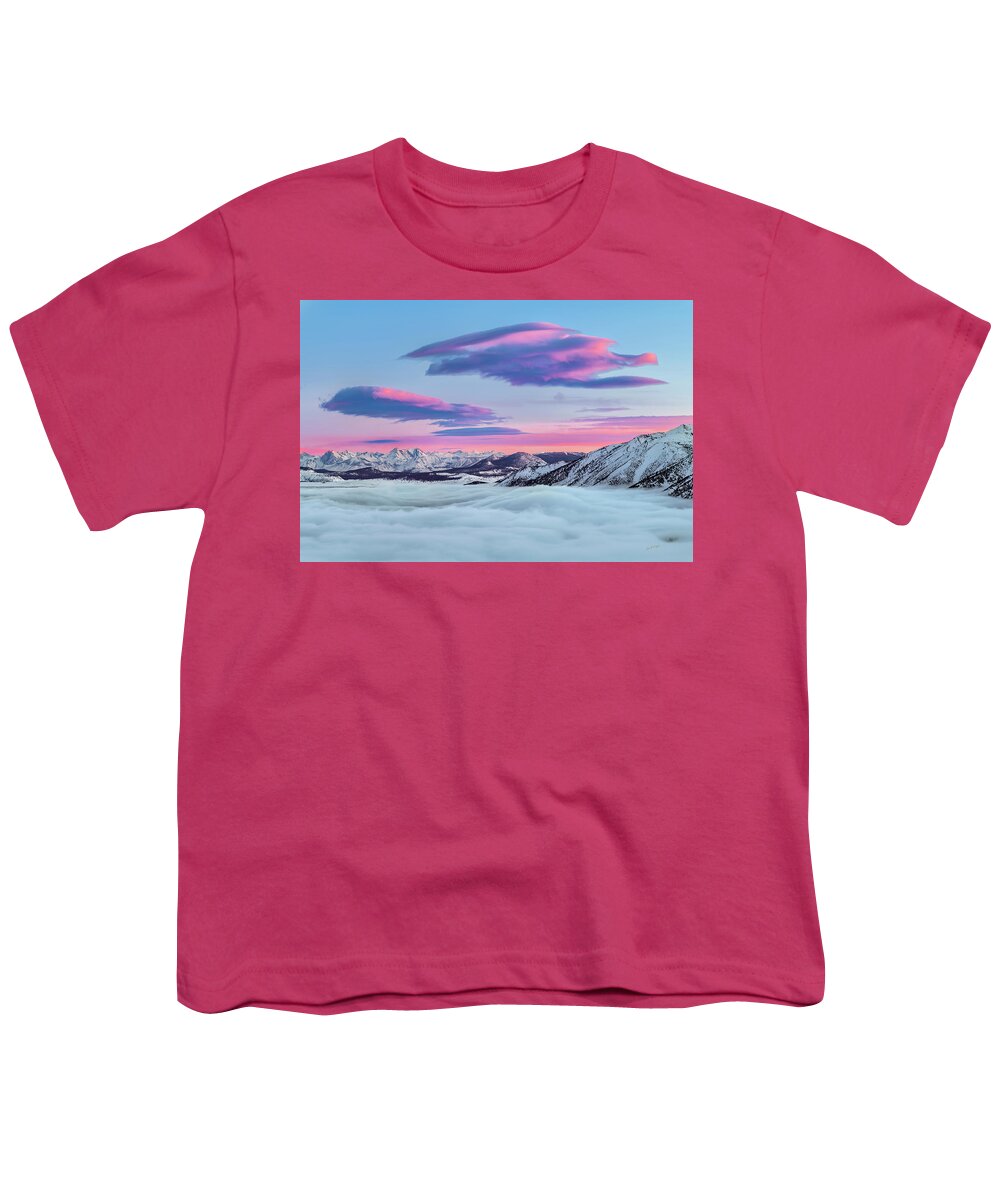Fog Youth T-Shirt featuring the photograph Sea of Fog by Dan McGeorge