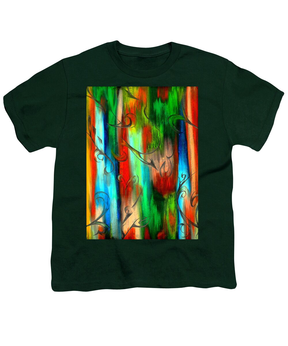 Abstract Youth T-Shirt featuring the photograph Sweet Dreams #2 by Artist RiA