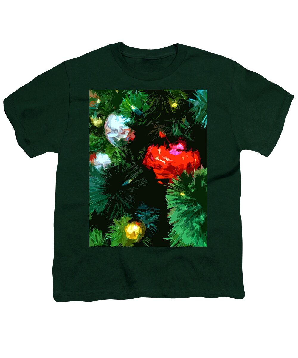 Christmas Tree Youth T-Shirt featuring the photograph Christmas Tree by Bill Owen