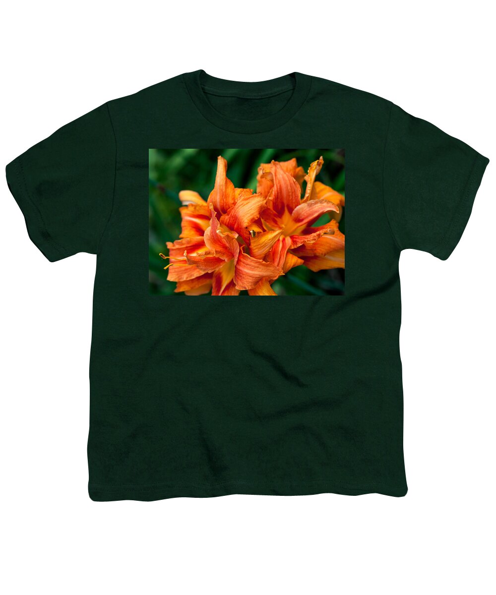Cumc Youth T-Shirt featuring the photograph Day Lily by Charles Hite