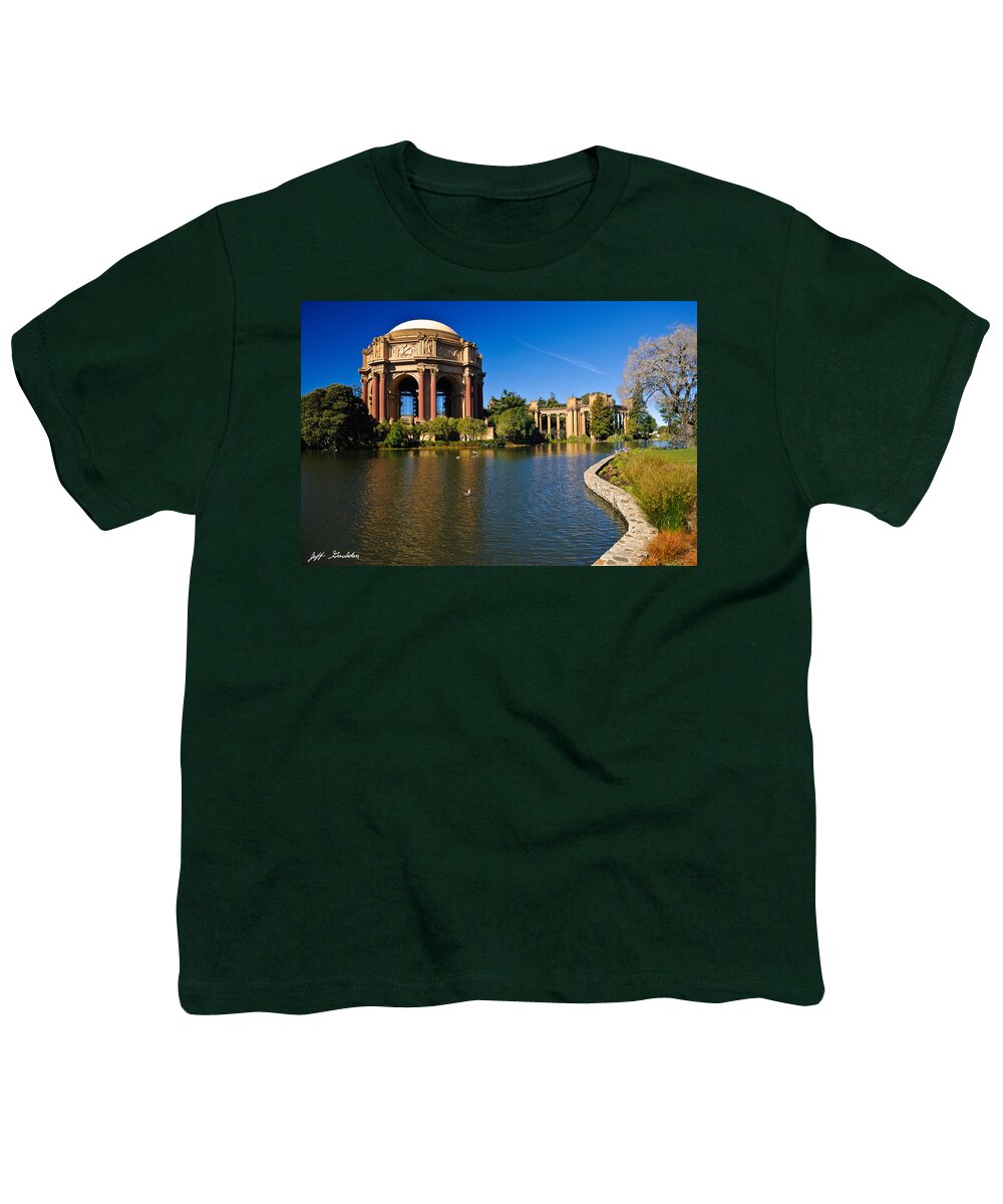 Architecture Youth T-Shirt featuring the photograph Palace of Fine Arts by Jeff Goulden