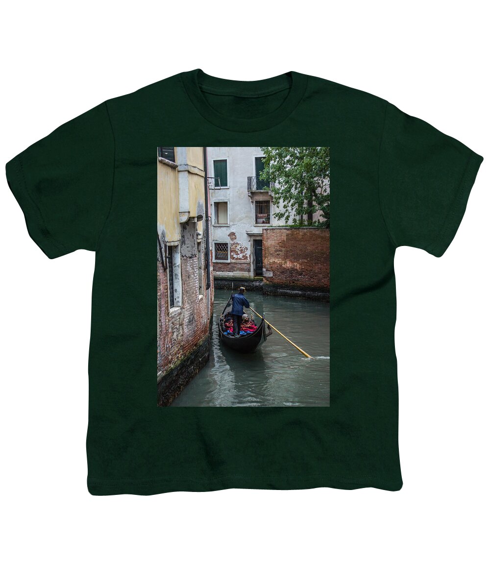 Venice Youth T-Shirt featuring the photograph Simply Venice by Weir Here And There
