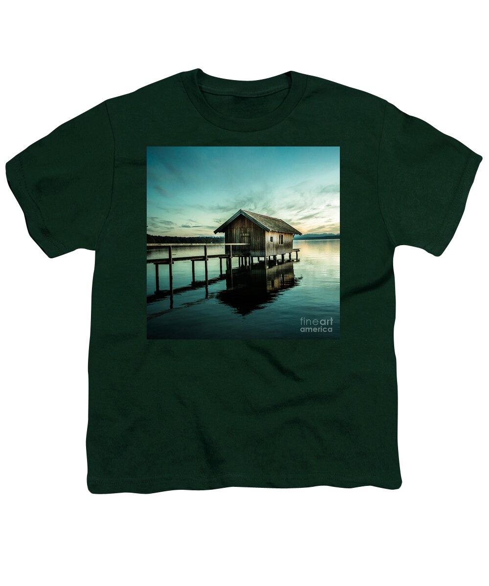 1x1 Youth T-Shirt featuring the photograph The Waterhouse by Hannes Cmarits
