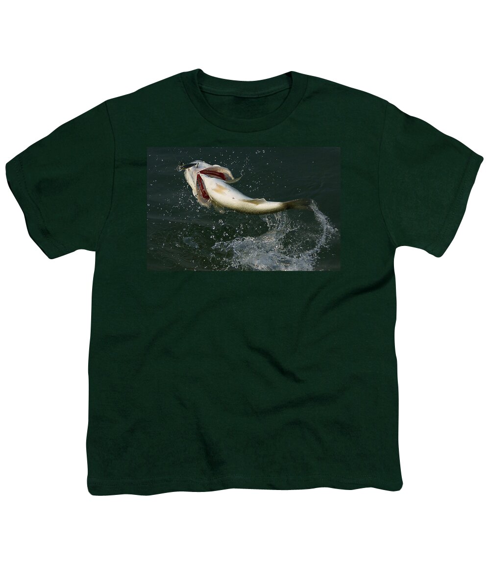 Nature Youth T-Shirt featuring the photograph Trying to get away by Chauncy Holmes