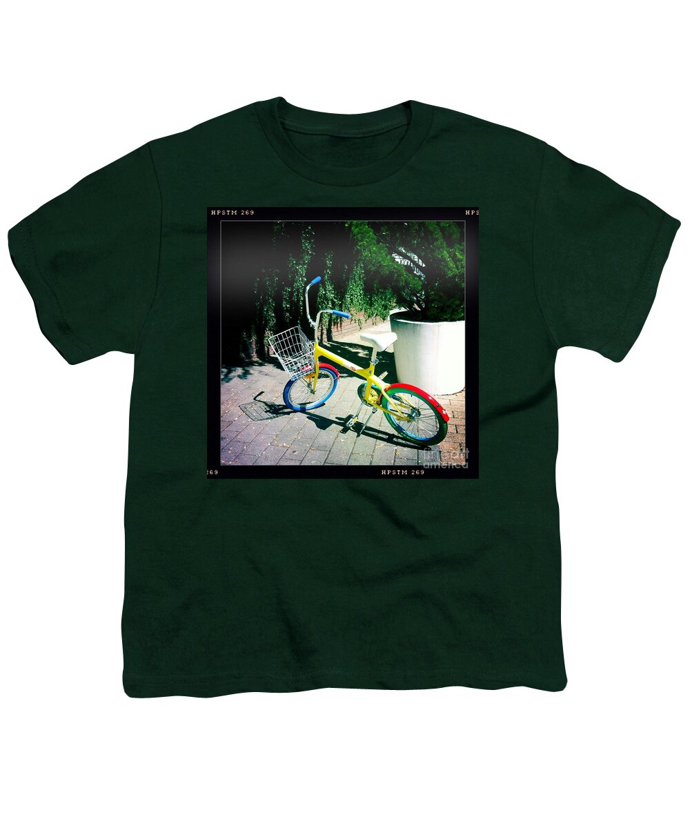 Google Youth T-Shirt featuring the photograph Google Mini Bike by Nina Prommer