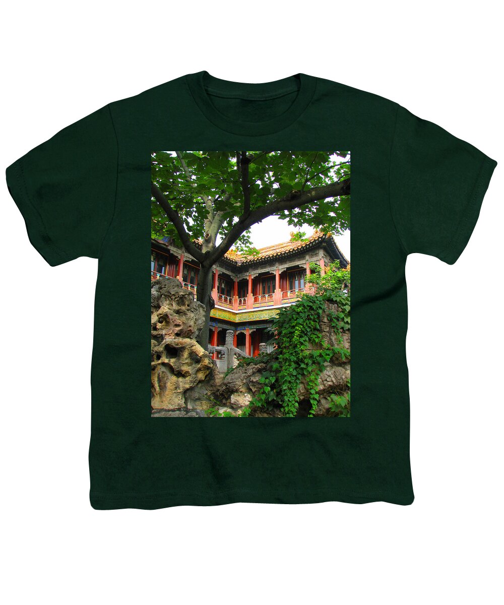 Beijing Youth T-Shirt featuring the photograph Inside Beijing's Forbidden City by Carla Parris