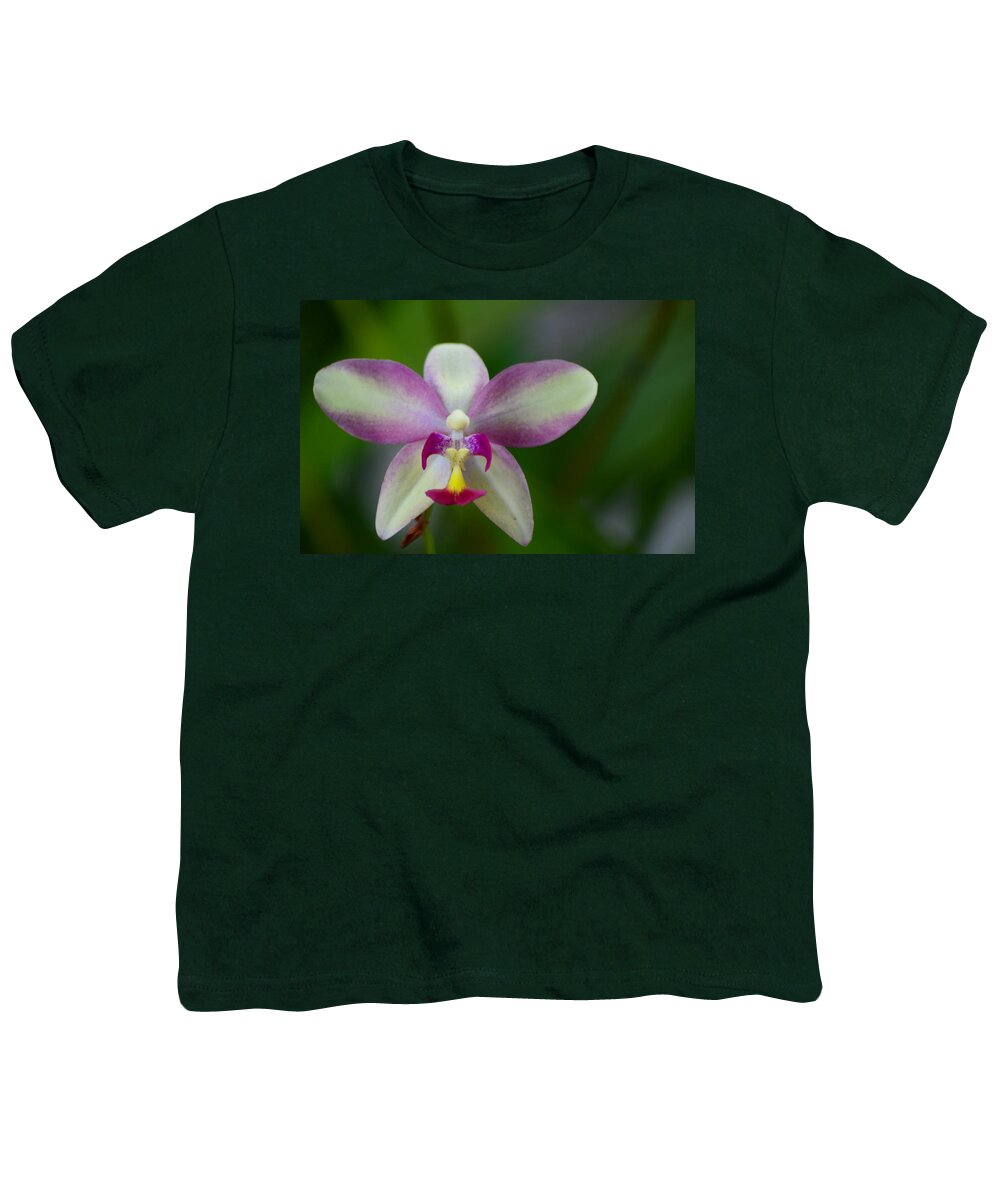 Orchid Youth T-Shirt featuring the photograph The Edison Orchid by Melanie Moraga