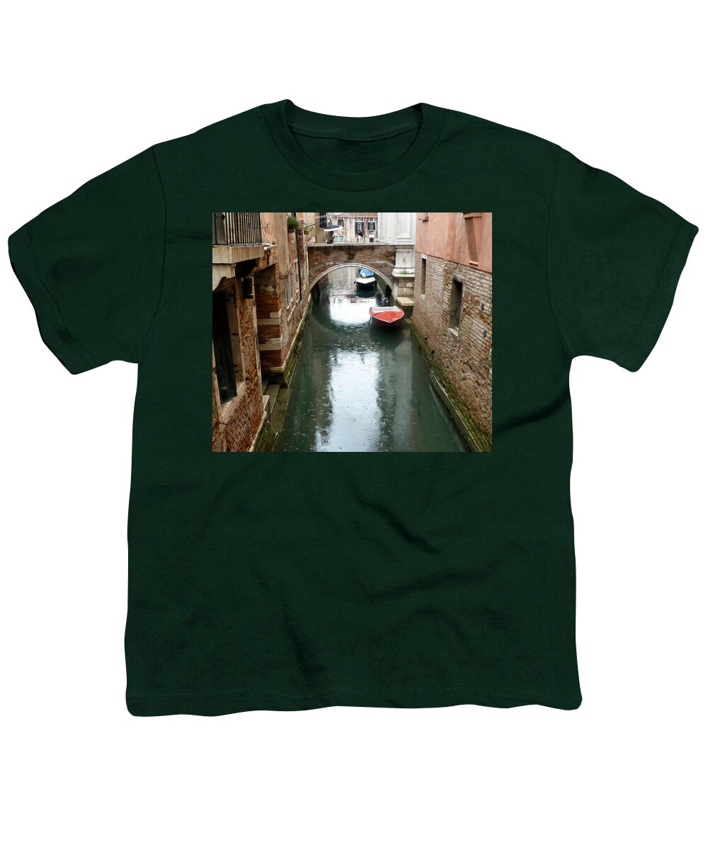 Venice Youth T-Shirt featuring the photograph Venice - 3 by Ely Arsha