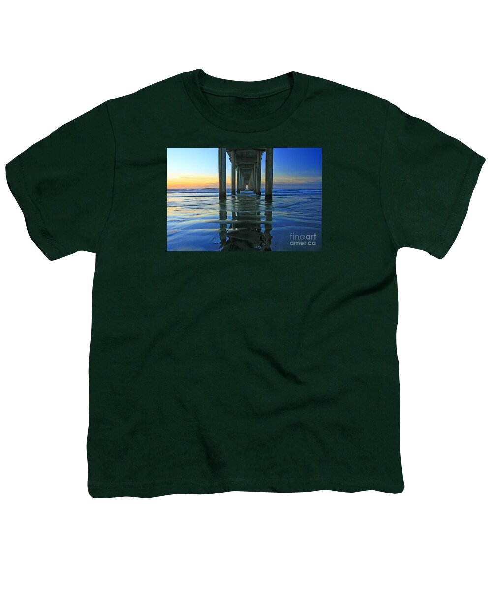 Landscapes Youth T-Shirt featuring the photograph La Jolla Blue by John F Tsumas