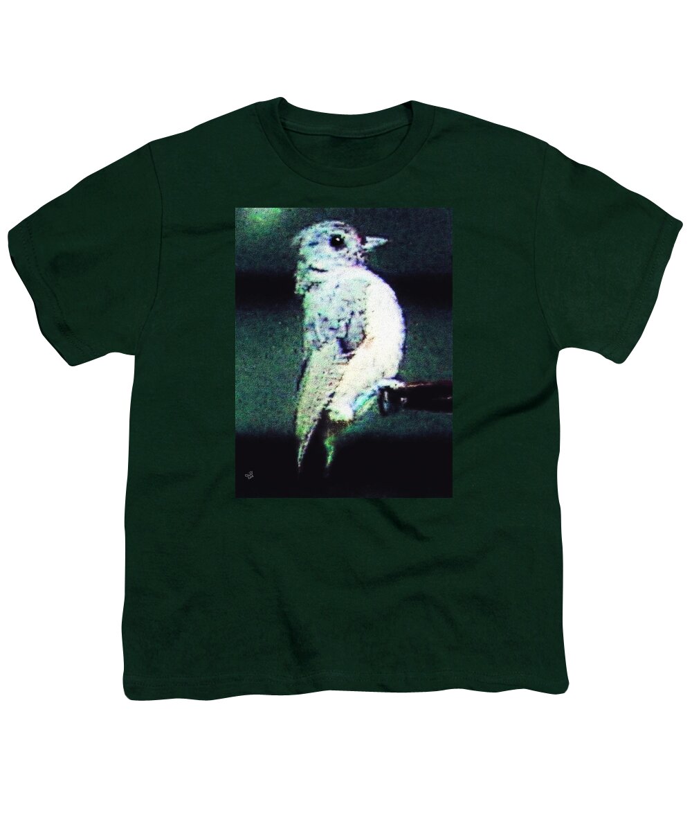 Muted Youth T-Shirt featuring the painting Bird by Cliff Wilson