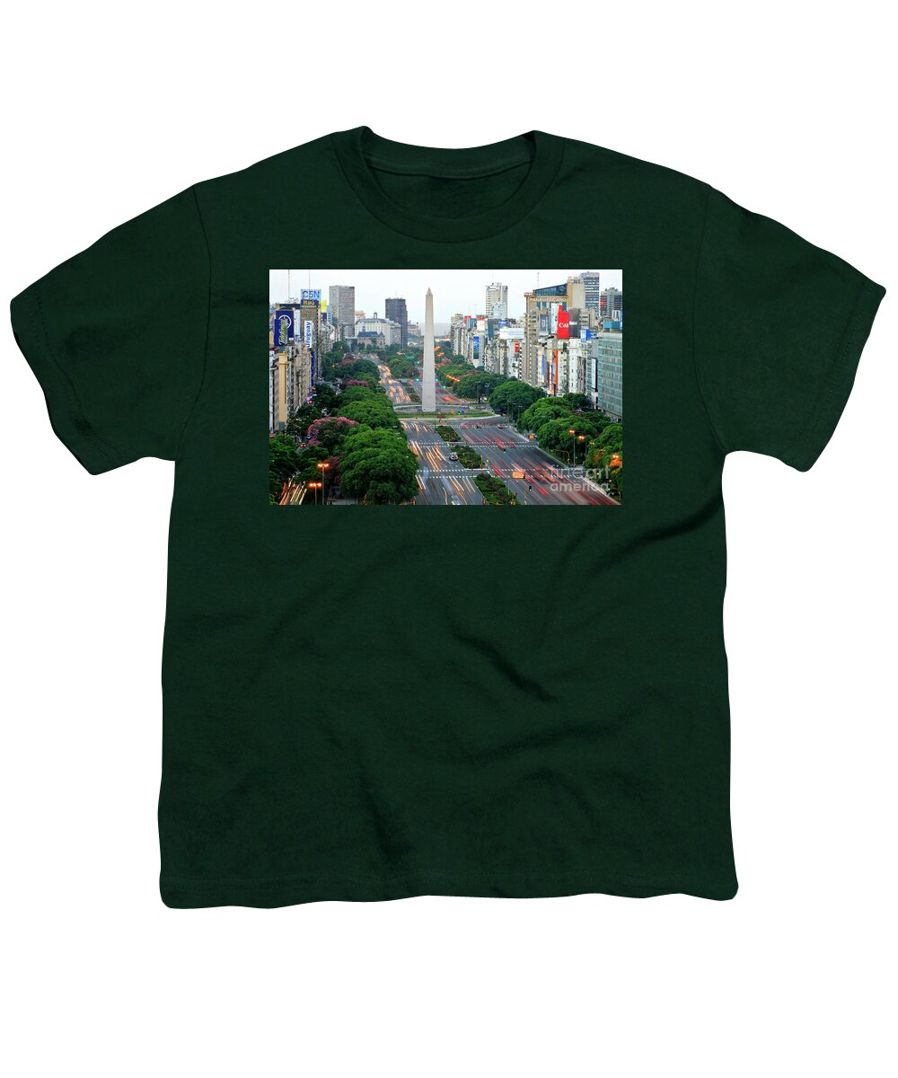  Youth T-Shirt featuring the photograph Buenos Aires 026 by Bernardo Galmarini