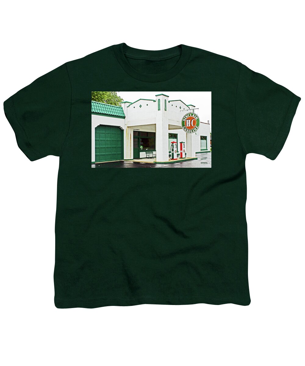 Gasoline Youth T-Shirt featuring the photograph Gas From The Past by Ira Marcus