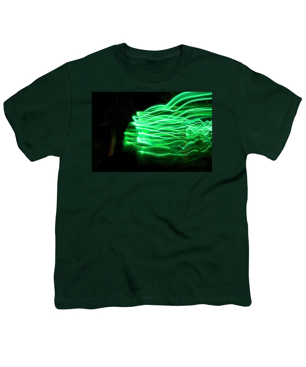 Light Youth T-Shirt featuring the photograph Her Spirit Lives in the Woods by Ellery Russell
