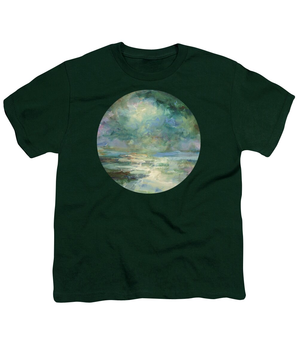 Impressionism Youth T-Shirt featuring the painting Into The Light by Mary Wolf