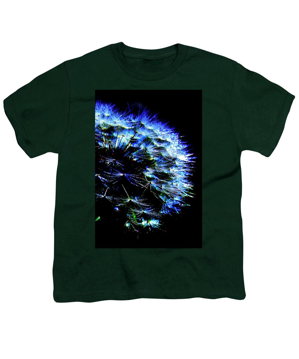Dandelion Youth T-Shirt featuring the photograph Midnight Glow by Julie Lueders 